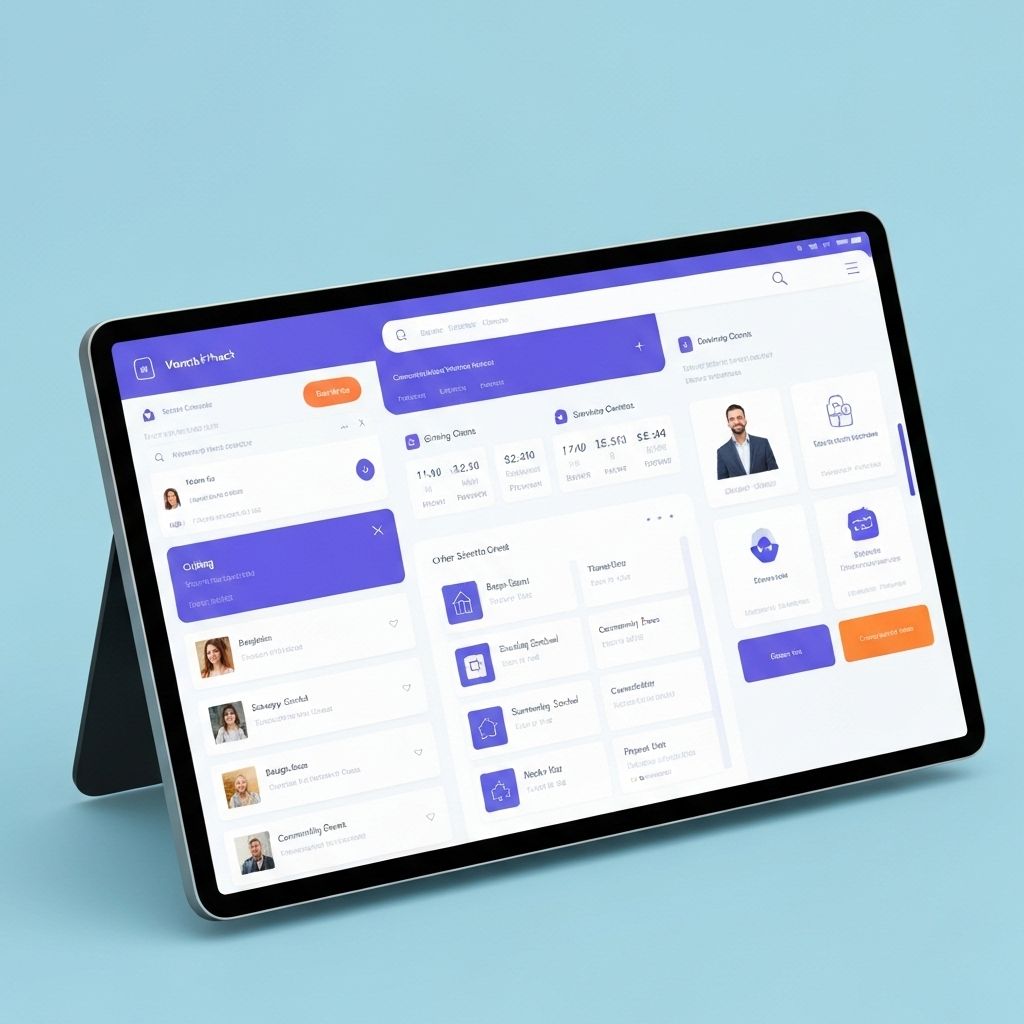 Dashboard Reino Tec - Interface moderna de gestão